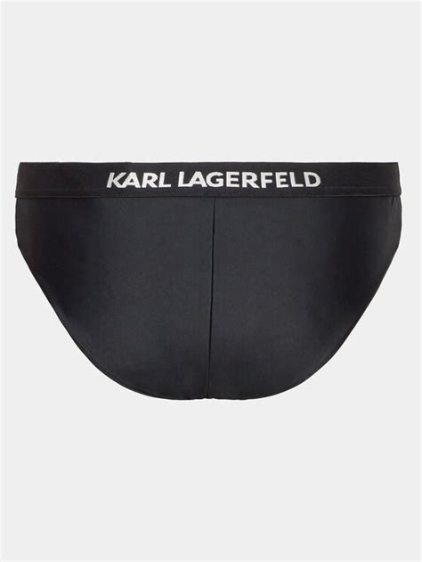 KARL LAGERFELD Bikini Unterteil 230W2214 Schwarz Modivo De