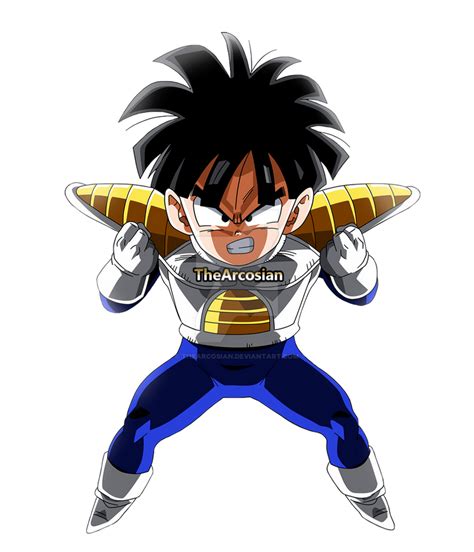 My Angry Gohan Namek Saga Render By Thearcosian On Deviantart