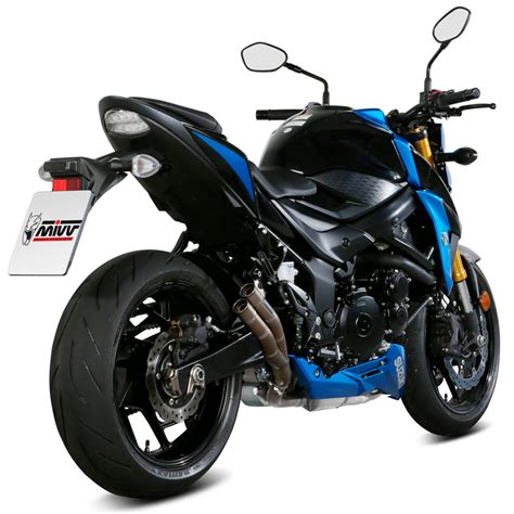 Escape Mivv Double Gun Acero Suzuki Gsx S 750 17 20 Nilmoto