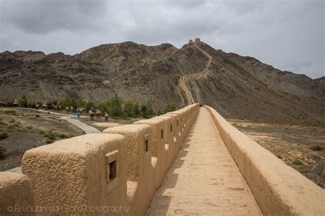 The Westernmost Section of the Great Wall of China in Jiayuguan - Brendan van Son Photography