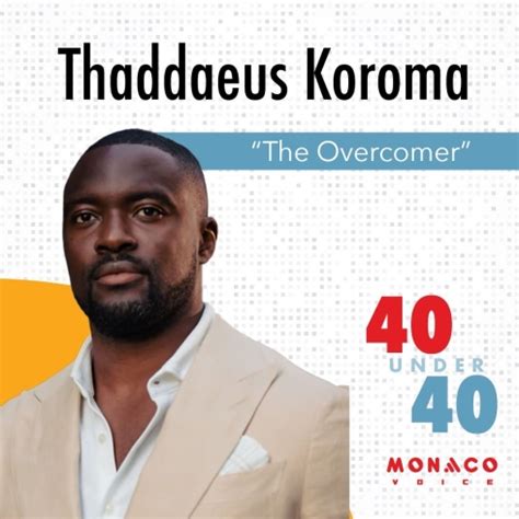 Thaddaeus Koroma Monaco Voice