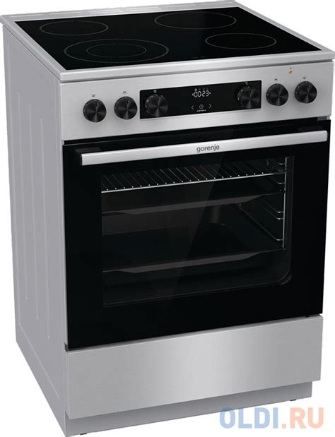 Электрическая плита Gorenje GECS6C70XC нержавеющая сталь — купить по ...