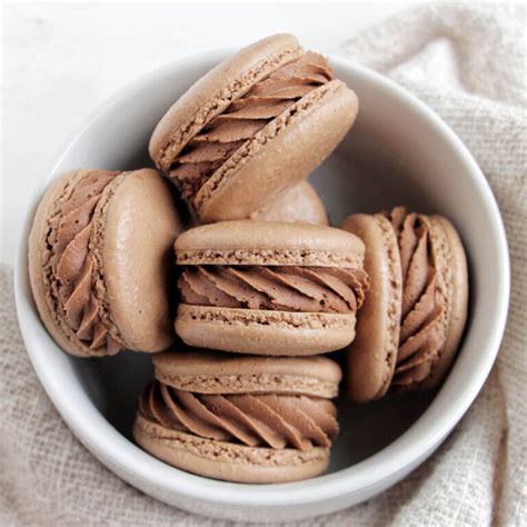 Chocolate Buttercream Macaron Filling 6 Ingredients Homebody Eats