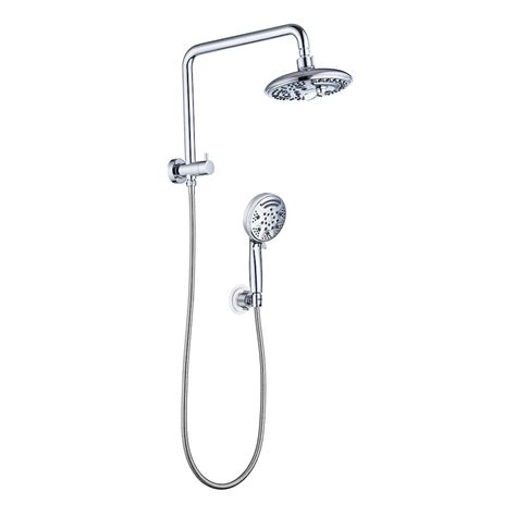 Rainlex Single Handle Shower System With Handshower In Chrome The