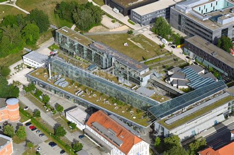 Luftaufnahme Ingolstadt Campus Gebäude der Universität Technische