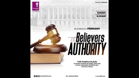 THE BELIEVERS AUTHORITY PART 1 WITH PASTOR SUNDAY OGIDIGBO HAUSA