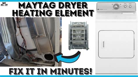 How To Replace A Heating Element In A Maytag Centennial Dryer