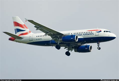 G EUPN British Airways Airbus A319 131 Photo By Darren Varney ID