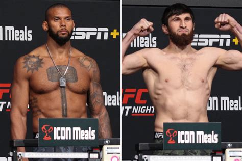 Ufc Fight Night Weigh In Results And Live Video Stream With John