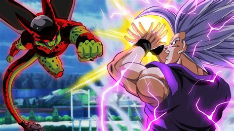 Perfect Cell MAX VS Beast Gohan What If GOHAN Got BEAST Form Early