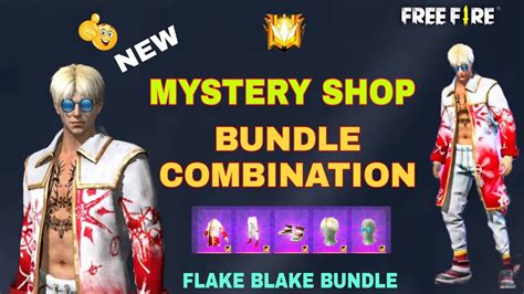 New Mystery Shop Bundle Combination Freefire New Event Flake Blake