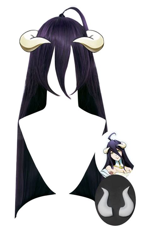 Boermee Overlord Cosplay Costume Wig Albedo Cosplay Wig