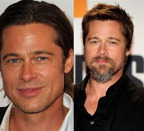 21 Photos Of Celebrities With And Without Beard — Beard Style