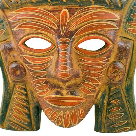 Ceramica Cruz Blanca Collection Clay Maskmayan King Ccbm007