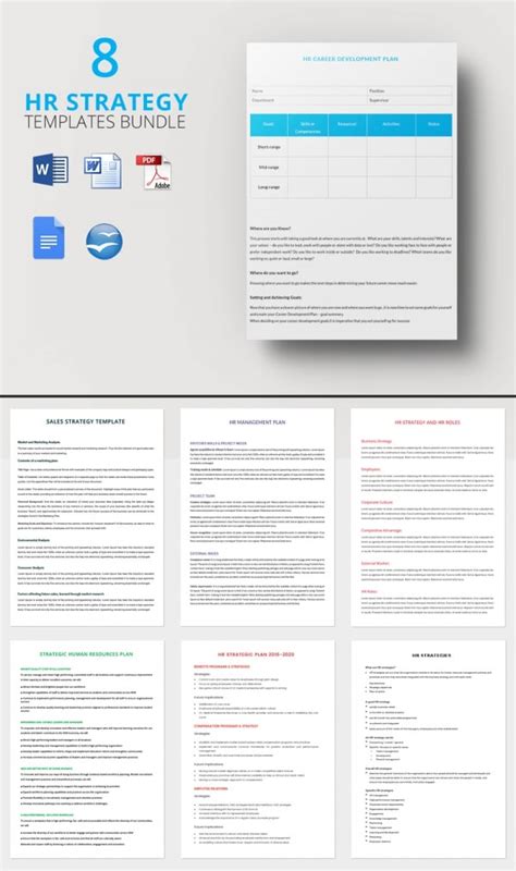 32 Hr Strategy Templates Free Sample Example Format