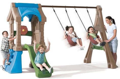 Little Tikes Tree House Swing Set Playground Equipment Baby