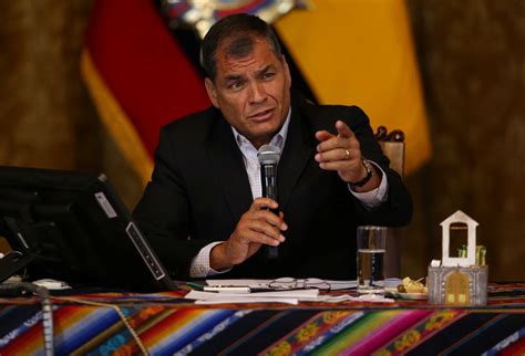 Justi A Do Equador D Ordem Para Pris O Preventiva De Rafael Correa