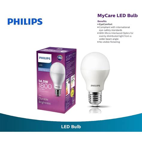 Jual Philips Multipack Mycare Ledbulb W K Putih Shopee Indonesia