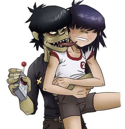 Murdoch And Noodle Gorillaz Art Gorillaz Nudoc Gorillaz