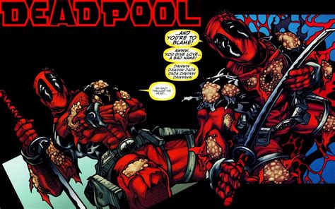 Epic Deadpool Hd Wallpaper The Merc With A Mouth