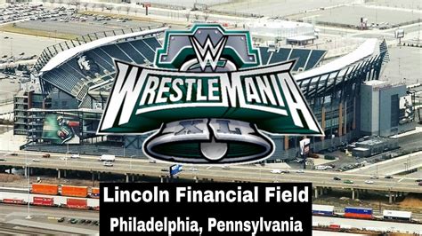 Wwe Wrestlemania Tour Of Lincoln Financial Field Wrestlemania