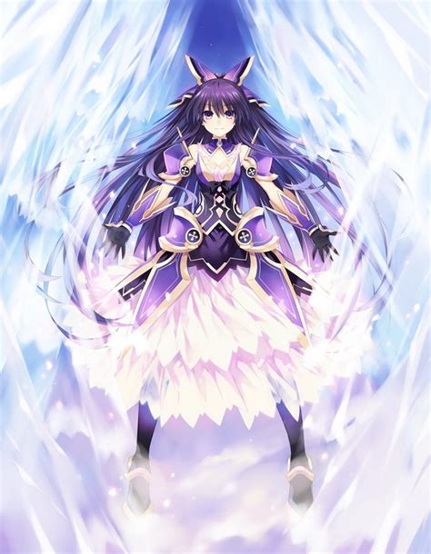 Illustration Anime Date A Live Yatogami Tohka Yoshino Itsuka