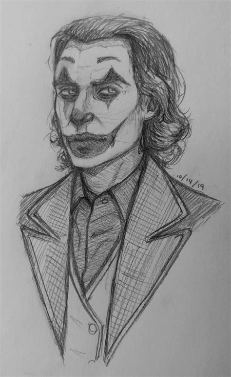 Joaquin Phoenix Joker Sketch Art Sketches Art Sketches Pencil Art