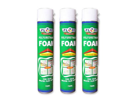 Multi Purpose Pu Foam Spray High Bonding Strength Heat Resistant Sealant