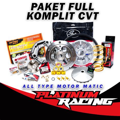 Jual Paket Komplit Cvt Nmax Upgrade Full Komplit Pcx Kirian Cvt Beat