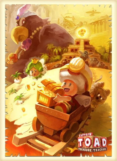 Nintendo shares new concept artwork for Captain Toad: Treasure Tracker