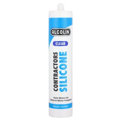 Alcolin Clear Silicone Sealant 300ml PnP