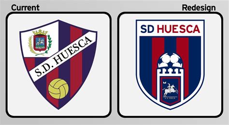 SD Huesca Crest Redesign