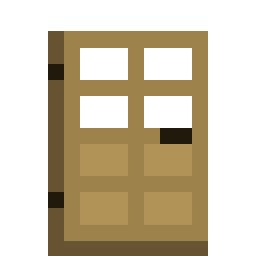 Minecraft_oak_door_inventory - Discord Emoji