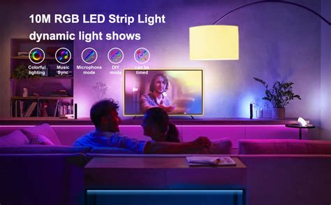 Diyife LED Strip Lights 10m Smart Light Strip USB Powered App