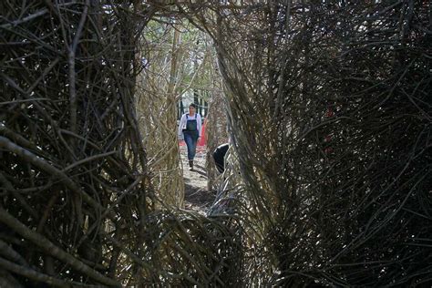 Volunteers Help Bring Form To Patrick Doughertys New Park Installation