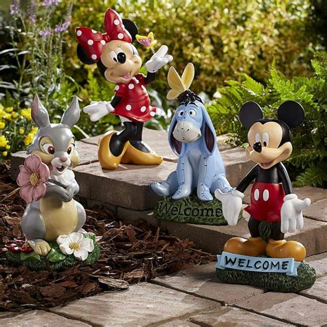 Disney Statue Garden Collection Disney Garden Statues Disney Garden