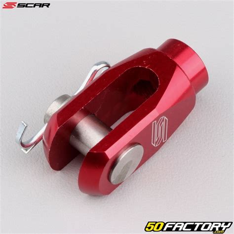 Biellette de pédale de frein arrière Kawasaki KX 85 125 Scar rouge