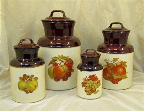 Vintage Mccoy Canister Set Etsy