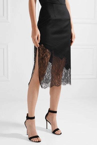 Pin By Myriam Adjeroud On Enregistrements Rapides Lace Skirts Crepe