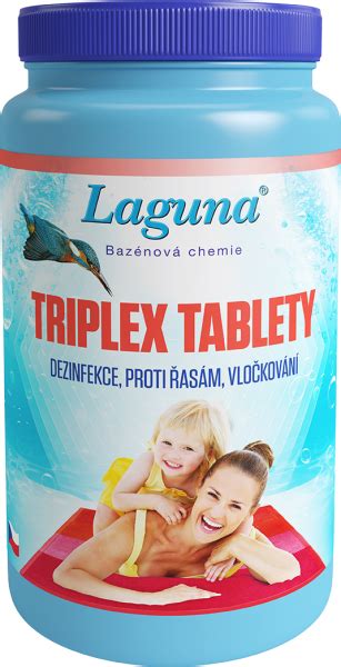 Laguna Triplex tablety 3v1 dezinfekce vločkování a proti řasám 1 kg