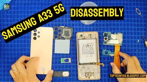 Samsung A33 5g disassembly #samsunga335g #disassembly - YouTube