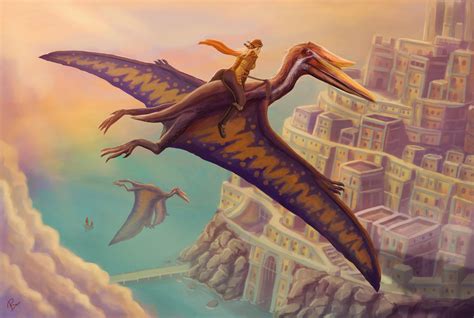 Quetzalcoatlus Rider By Utuhrumbis On Deviantart