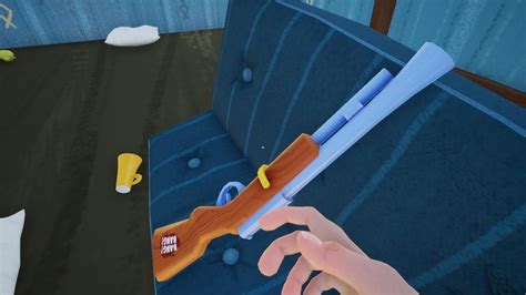 Hello Neighbor Alpha 4 Blue Key Gold Key Rifle Youtube