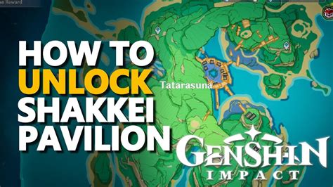 Unlock Shakkei Pavilion Genshin Impact Youtube