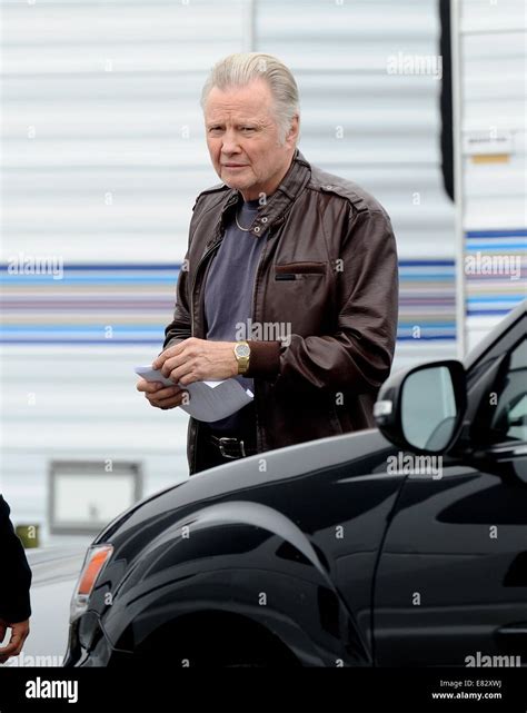 Actor Jon Voight arriving on the set of "Ray Donovan" filming in ...