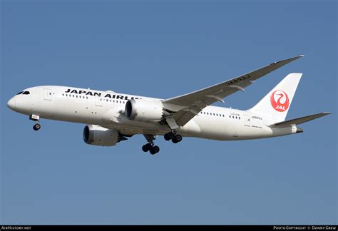 Aircraft Photo Of Ja J Boeing Dreamliner Japan Airlines