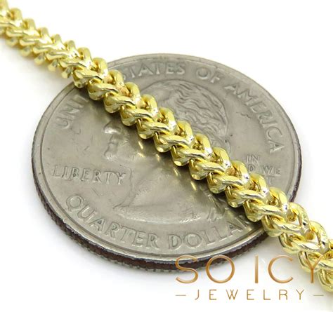 Buy 14k Gold Hollow Box Franco Chain 20 30 Inch 25mm Online At So Icy