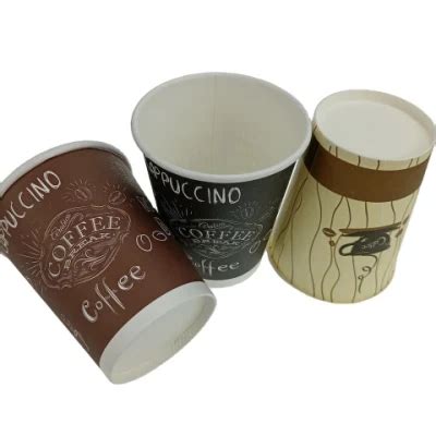 Compostable Disposable Paper Cup Biodegradable Single Wall Cup Color