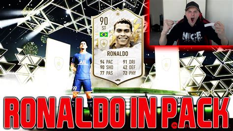 Omfg Ronaldo R Icon In A Pack Walkout I Packed In My Life Fifa