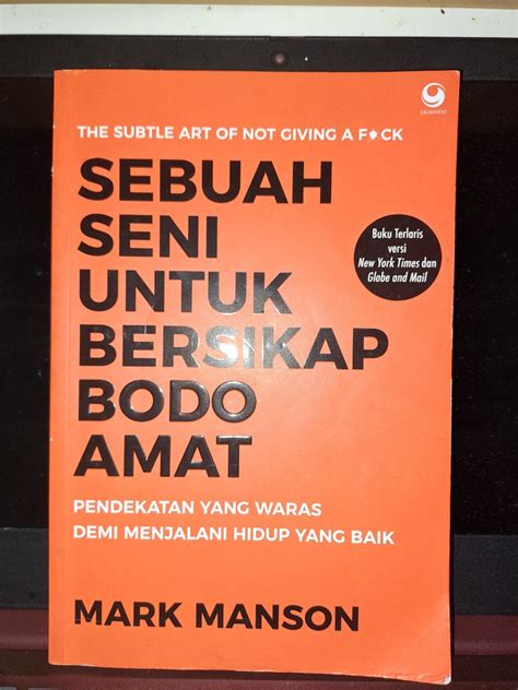 SEBUAH SENI UNTUK BERSIKAP BODO AMAT Buku Alat Tulis Buku Di Carousell